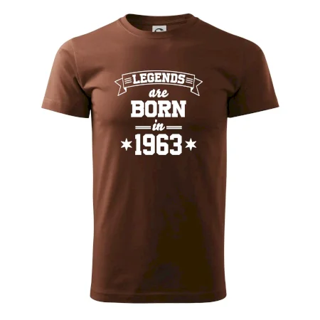 Legends are born in 1963