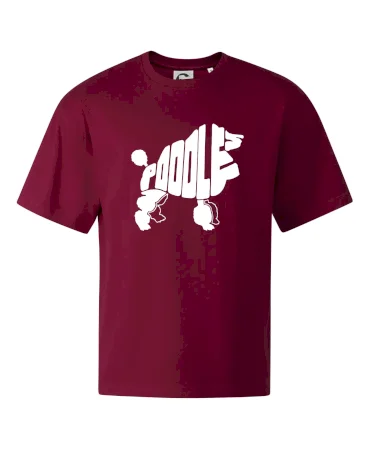 Pudel - nápis v tele