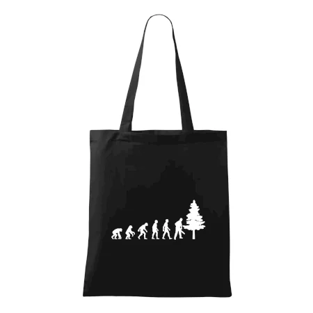 Evolúcia drevorubač - píla a strom