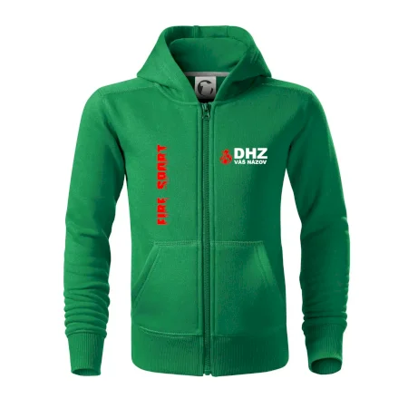 DHZ (oheň, firesport, názov sboru - vlastný nápis)