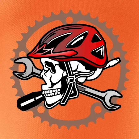 Lebka biker opravár