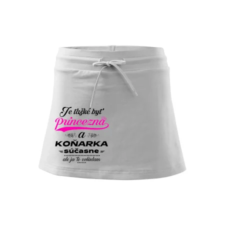 Je ťažké byť princezná koňarka