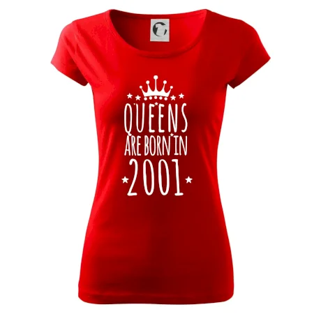 Queens are born in 2001