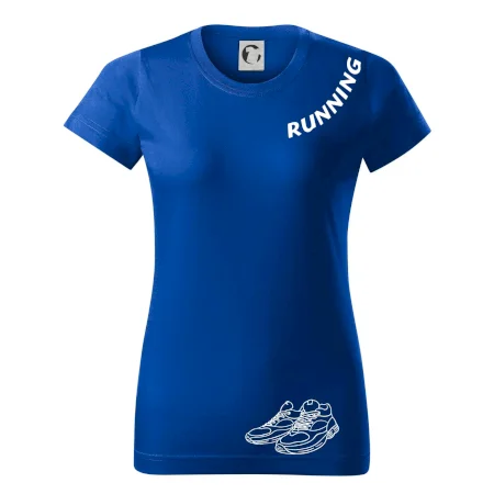 Running nápis šikmo