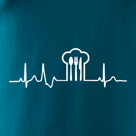 EKG kuchár čiapky a príbory