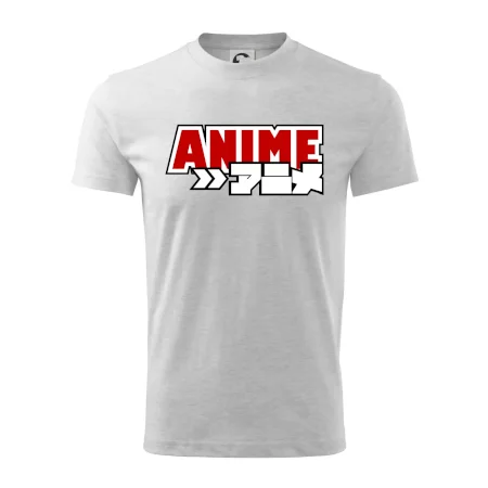 Anime nápis červený