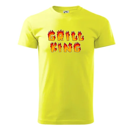 Grill King ohnivý nápis