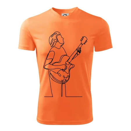 Gitarista jedným ťahom