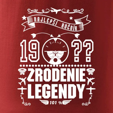 Zrodenie legendy pre pilota