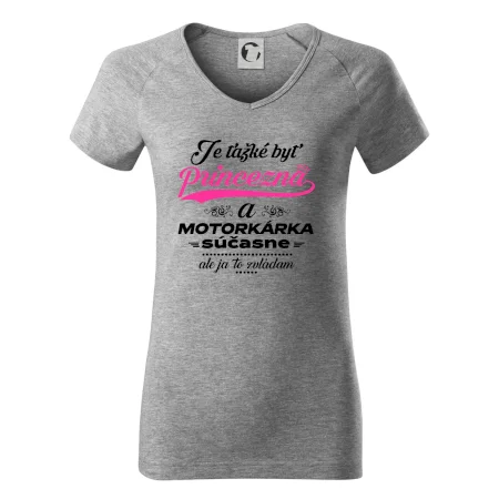 Je ťažké byť princezná motorkárka