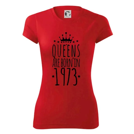Queens are born in 1973