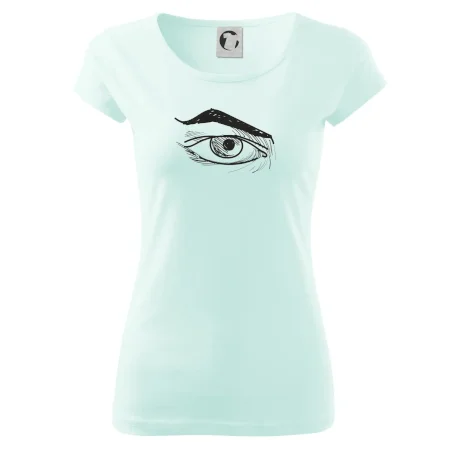 Párový motív - oko naštvané