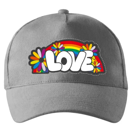 Love s dúhou v pozadí