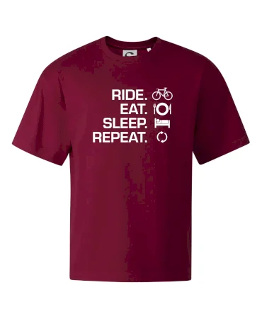 Ride Eat Sleep Repeat bicykel