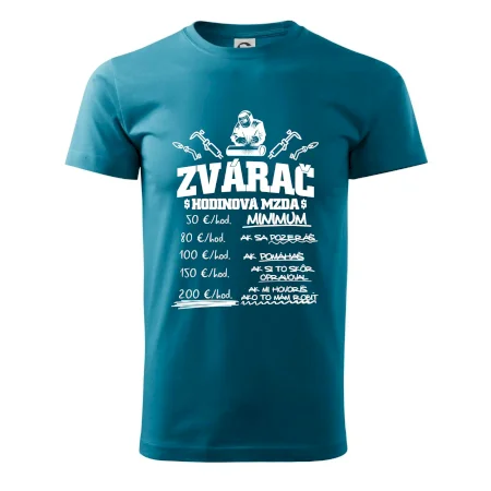 Hodinová mzda zvárač