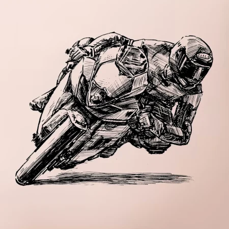 Motorkár skica