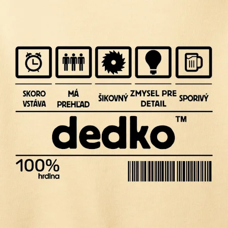 Čiarový kód - dedko