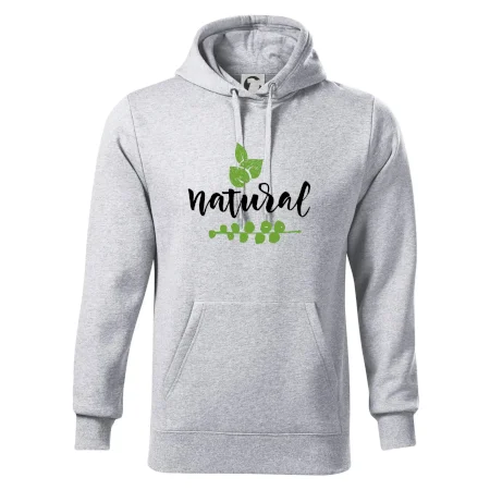 Natural - nápis v listoch
