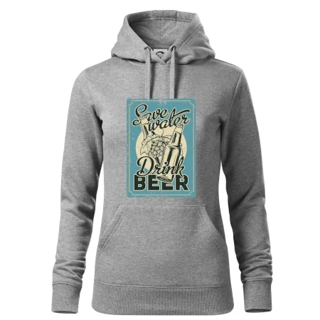 Save water drink beer poster
