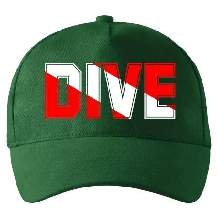 Dive nápis vlajka