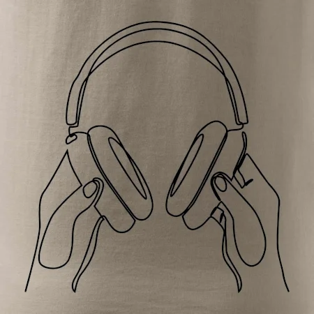 Slúchadlá jedným ťahom