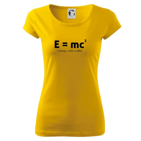 e = mc2 - coffee milk