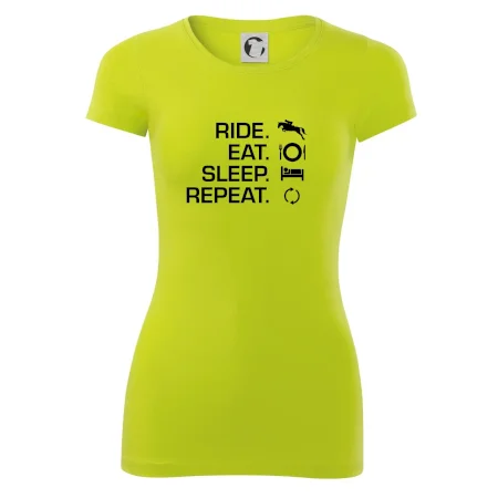 Ride Eat Sleep Repeat Kôň