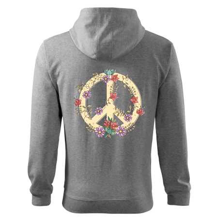 Peace symbol pieskový