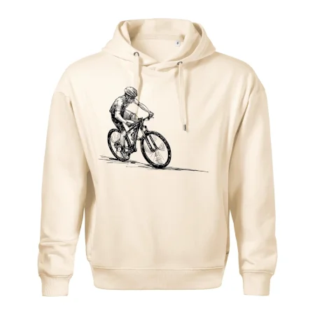 MTB kreslený cyklista