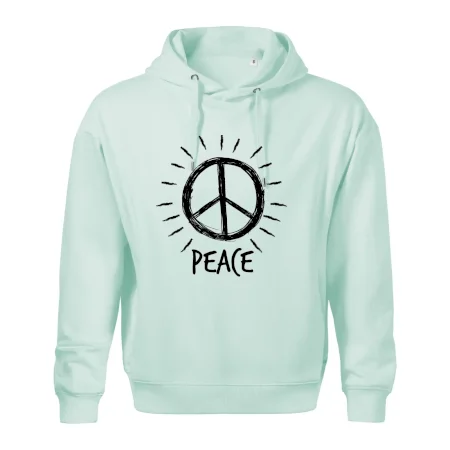 Peace symbol čiernobiely