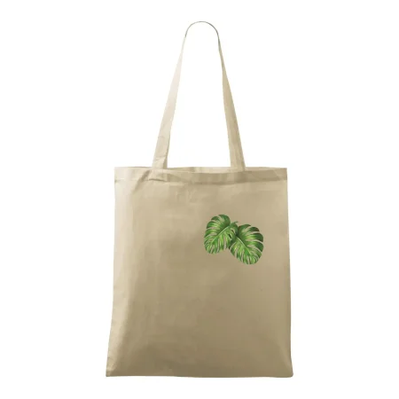 Monstera listy na prsu