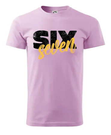 Six seven - písmo