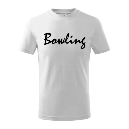 Bowling nápis písacie
