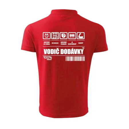 Čiarový kód - Vodič dodávky