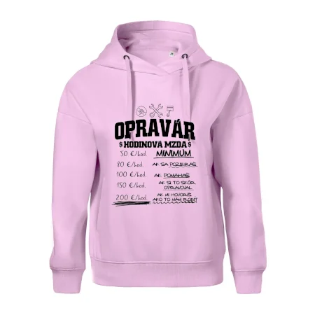 Hodinová mzda - opravár