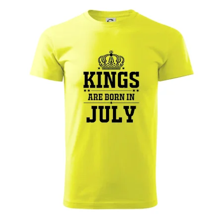 Kings are born in July