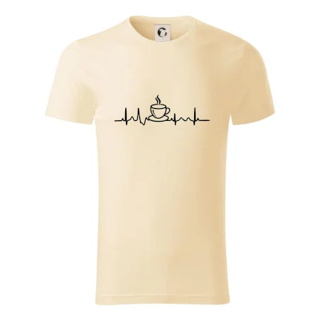 EKG hrnček kávy