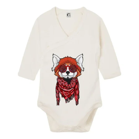 Červená panda hipster