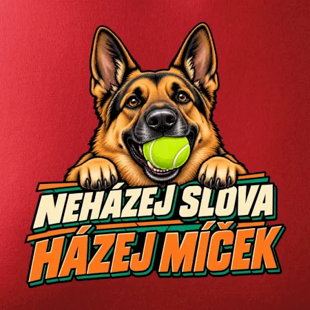 Neházej slova házej míček - vlčák