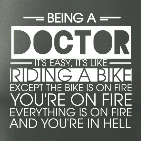 Being a doctor - bike