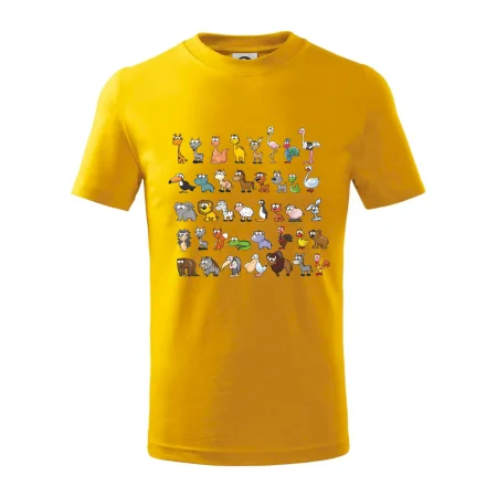 Tričko plné zvieratiek