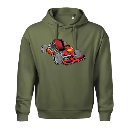 Motokára červená