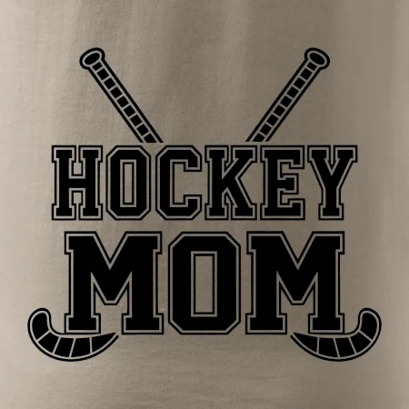 Hockey Mom – prekrížené hokejky, pozemný hokej