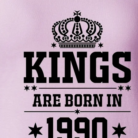 Kings are born in 1990