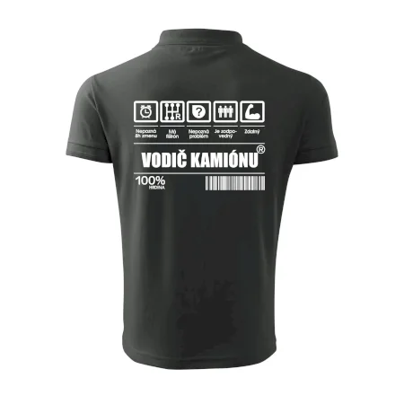 Čiarový kód - Vodič kamiónu