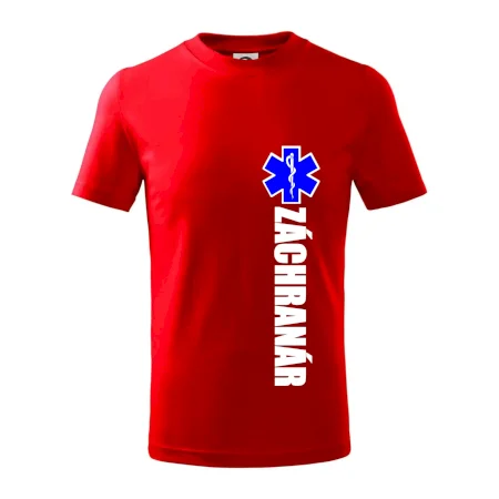 Nápis Záchranár + hviezda