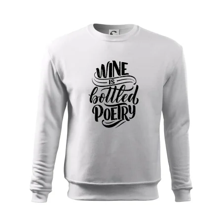 Wine is bottled poetry
