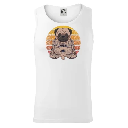 Yoga meditace - pug
