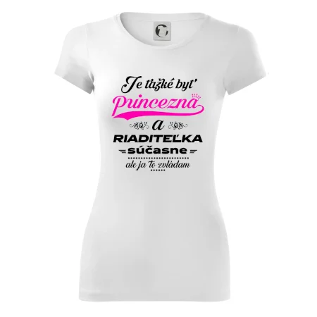 Je ťažké byť princezná riaditeľka