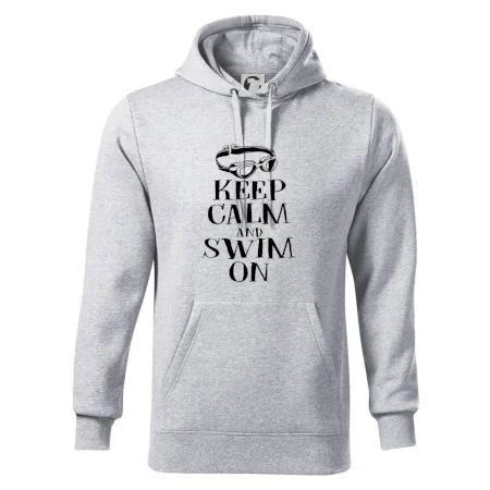 Keep calm and swim on